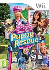 Barbie and Her Sisters: Puppy Rescue box art for Wii